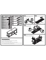 Предварительный просмотр 2 страницы Furinno 13054 Assembly Instruction