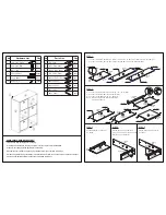 Предварительный просмотр 2 страницы Furinno 13087 Assembly Instruction