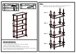 Предварительный просмотр 2 страницы Furinno 17091 Assembly Instruction