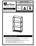 Furinno FM6011R-4 Installation Manual preview