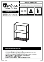 Furinno FM6075R-3 Assembly Instructions предпросмотр