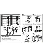 Предварительный просмотр 2 страницы Furinno FNAJ-11068 Assembly Instruction