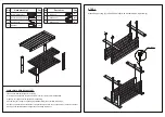 Предварительный просмотр 2 страницы Furinno FNCJ-33019 Assembly Instruction