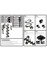 Предварительный просмотр 2 страницы Furinno NT-12035 Assembly Instruction