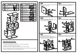 Предварительный просмотр 2 страницы Furinno Simply Modern Open 3-Tier Open Book Shelf FR16120 Assembly Instruction