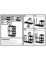 Предварительный просмотр 2 страницы Furinno WS15005 Assembly Instruction