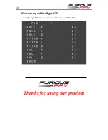 Preview for 34 page of Furious FPV Fortini F4 OSD User Manual