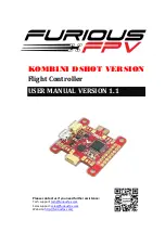 Furious FPV KOMBINI DSHOT User Manual preview