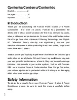 Preview for 2 page of Furman 2+6 Owner'S Manual