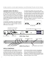 Preview for 4 page of Furman HDS-6 Owner'S Manual