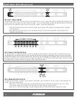 Preview for 6 page of Furman M-8x AR Instructions Manual