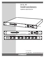 Preview for 10 page of Furman M-8x AR Instructions Manual