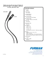 Предварительный просмотр 8 страницы Furman P-8 PRO II Owner'S Manual