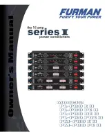 Furman PL-PRO DE II Owner'S Manual preview