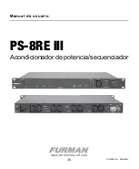 Предварительный просмотр 37 страницы Furman PS-8RE III Owner'S Manual