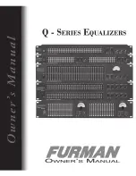 Furman Q-1311 Owner'S Manual preview