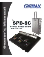 Furman SPB-8C Owner'S Manual предпросмотр