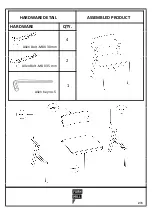 Preview for 2 page of Furn Mill QUAINT HOCHR00297 Assembly Instruction Manual