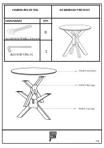 Preview for 2 page of Furn Mill X COFFEE TABLE Assembly Instructions