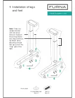 Preview for 3 page of FURNA FNAHWYFRM Assembly Manual