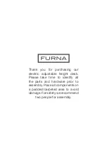 Preview for 2 page of FURNA HEMINGWAY FNAE2FRMGRY1 Assembley Manual