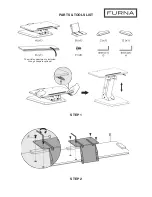 Preview for 2 page of FURNA Sit Stand Converter Desk-Top Workstation Assembly Manual