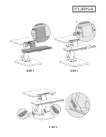 Preview for 3 page of FURNA Sit Stand Converter Desk-Top Workstation Assembly Manual