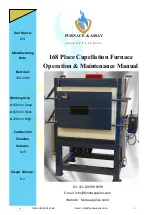 Preview for 1 page of FURNACE & ASSAY 168 Operation & Maintenance Manual