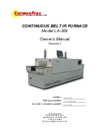 Предварительный просмотр 1 страницы FurnacePros LA-309 Owner'S Manual