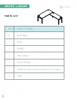 Предварительный просмотр 4 страницы Furngully GROVE BL-5 Manual