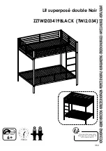 Предварительный просмотр 3 страницы FURNISH 1 Noir ZZTWI203419BLACK Assembly Instructions Manual