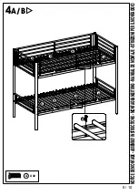 Preview for 8 page of FURNISH 1 ZZTWI203919BLACK Assemble Instruction