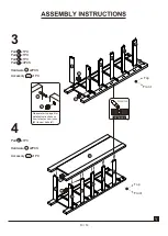 Preview for 10 page of Furniture of America 5 Drawer Cabinet FGI-18603C21-L Assembly Instructions Manual