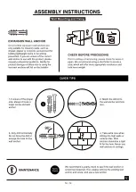 Preview for 14 page of Furniture of America 5 Drawer Cabinet FGI-18603C21-L Assembly Instructions Manual