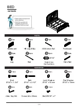 Preview for 5 page of Furniture of America Aalok CM7864EK Assembly Instructions Manual