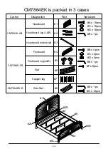 Preview for 6 page of Furniture of America Aalok CM7864EK Assembly Instructions Manual