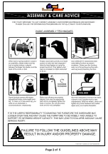 Preview for 2 page of Furniture of America Aldebaran CM7405HB-FQ Assembly Instructions Manual