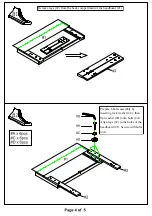 Preview for 4 page of Furniture of America Aldebaran CM7405HB-FQ Assembly Instructions Manual