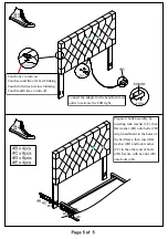 Preview for 5 page of Furniture of America Aldebaran CM7405HB-FQ Assembly Instructions Manual