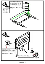 Preview for 9 page of Furniture of America Aldebaran CM7405HB-FQ Assembly Instructions Manual