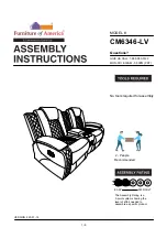 Furniture of America Alexia CM6346-2PC Assembly Instructions Manual preview