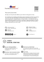 Preview for 2 page of Furniture of America Alexia CM6346-2PC Assembly Instructions Manual