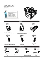 Preview for 5 page of Furniture of America Alexia CM6346-2PC Assembly Instructions Manual