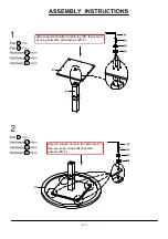 Preview for 6 page of Furniture of America Alfred CM3735RT Assembly Instructions Manual