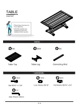 Предварительный просмотр 5 страницы Furniture of America Alfred CM3735T Assembly Instructions Manual