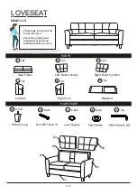 Preview for 5 page of Furniture of America Alissa CM6213-LV Assembly Instructions Manual