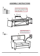 Preview for 7 page of Furniture of America Alissa CM6213-LV Assembly Instructions Manual