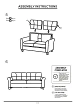 Preview for 8 page of Furniture of America Alissa CM6213-LV Assembly Instructions Manual