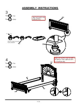 Preview for 9 page of Furniture of America Allie Trundle CM7901T Assembly Instructions Manual