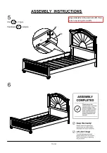 Preview for 10 page of Furniture of America Allie Trundle CM7901T Assembly Instructions Manual